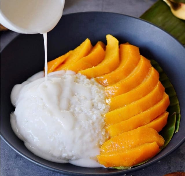 Mango with Sticky Rice.