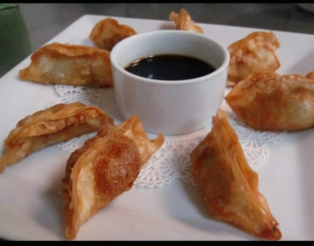 Veggie Potstickers (8 Pieces).