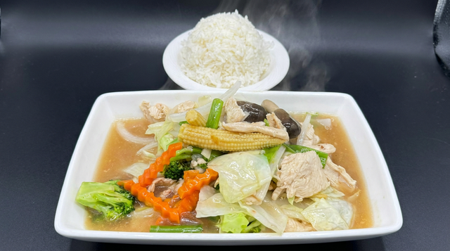 Pad Mixed Vegetable.