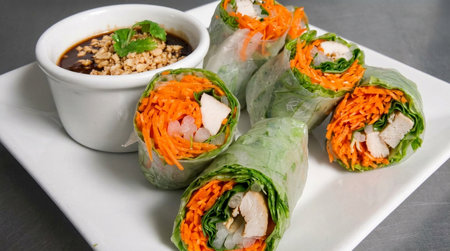 Fresh Summer Rolls (3 Pieces).