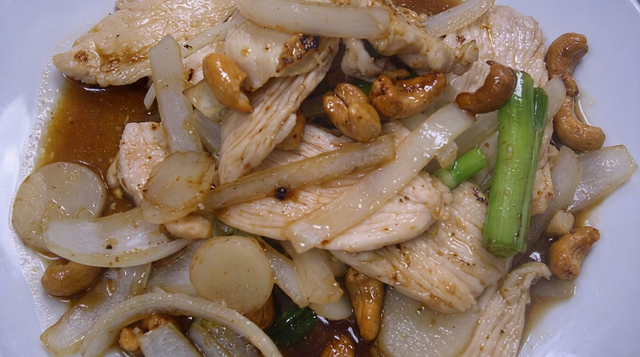 Cashew Chicken.