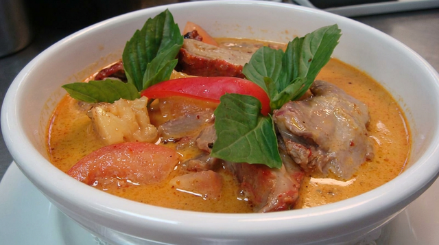 Roasted Duck Curry.