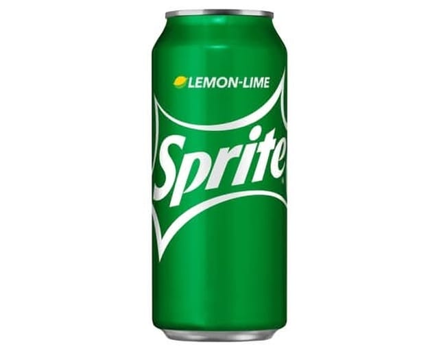 Canned Sprite.