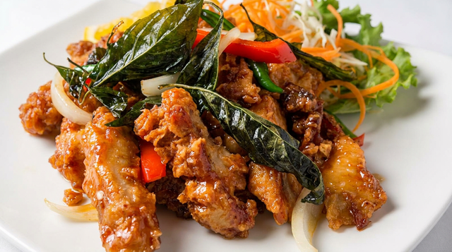 Crispy Duck Basil.