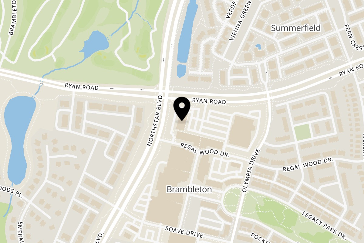 Map showing the location of My Thai Place Restaurant on 42385 Ryan Rd #104 in Ashburn